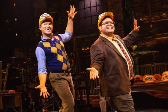 Doug (Andrew Rannells) and Bud (Josh Gad). Promotional Still from Gutenberg! The Musical!