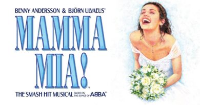 Mamma Mia Musical review banner