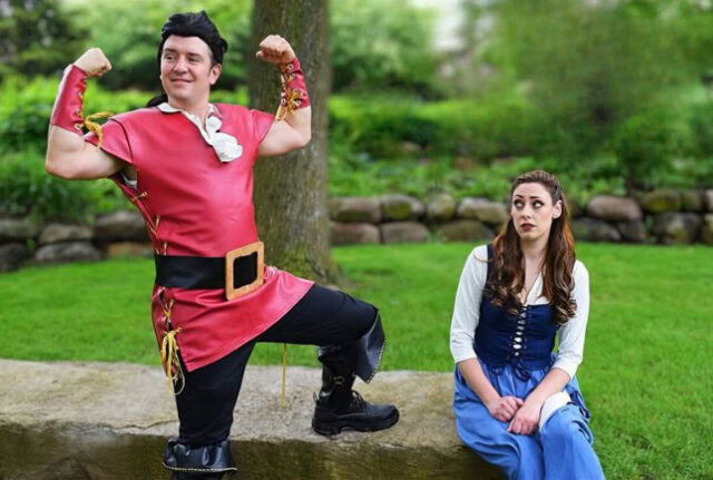 Beauty and the Beast- Gaston and Belle