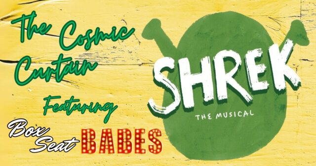 Shrek the Musical Podcast banner