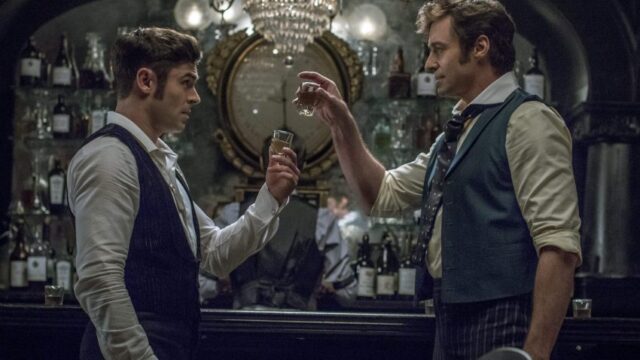 The Greatest Showman-Efron and Jackman