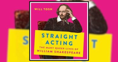 Straight Acting: The Many Queers Lives of William Shakespeare book review banner